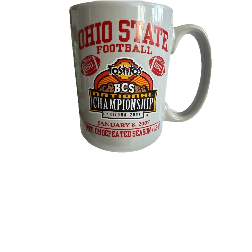 2006 Ohio State Mug OSU Buckeyes Big Ten Champions Perfect Season Coffee Cup *!* - Picture 3 of 8